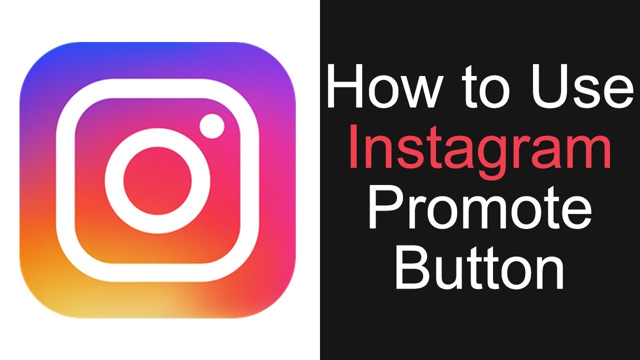 How to Use Instagram Promote Button Grow with ads inside Instagram (Easy)