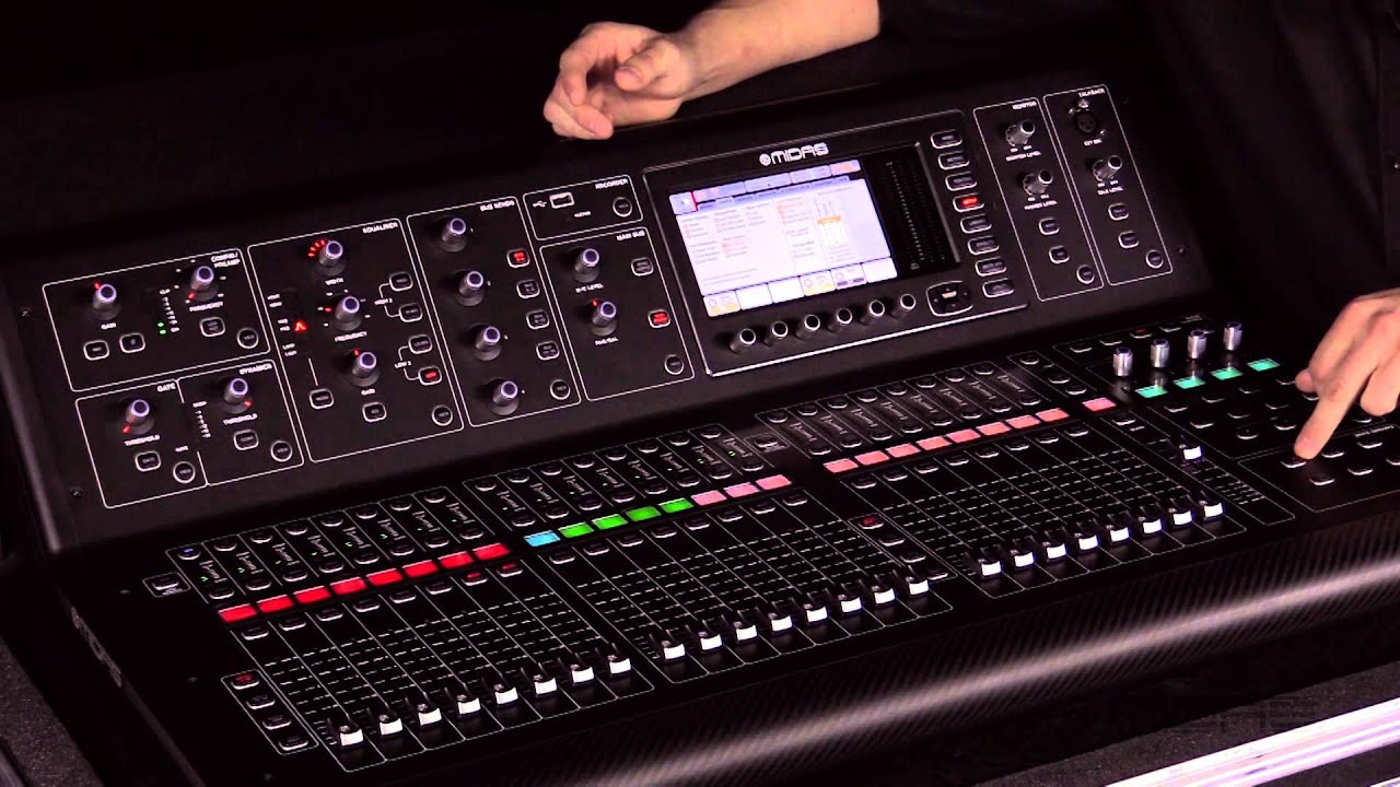 Краткие советы по MIDAS M32: Отключение звука в группах (расширенные настройки)