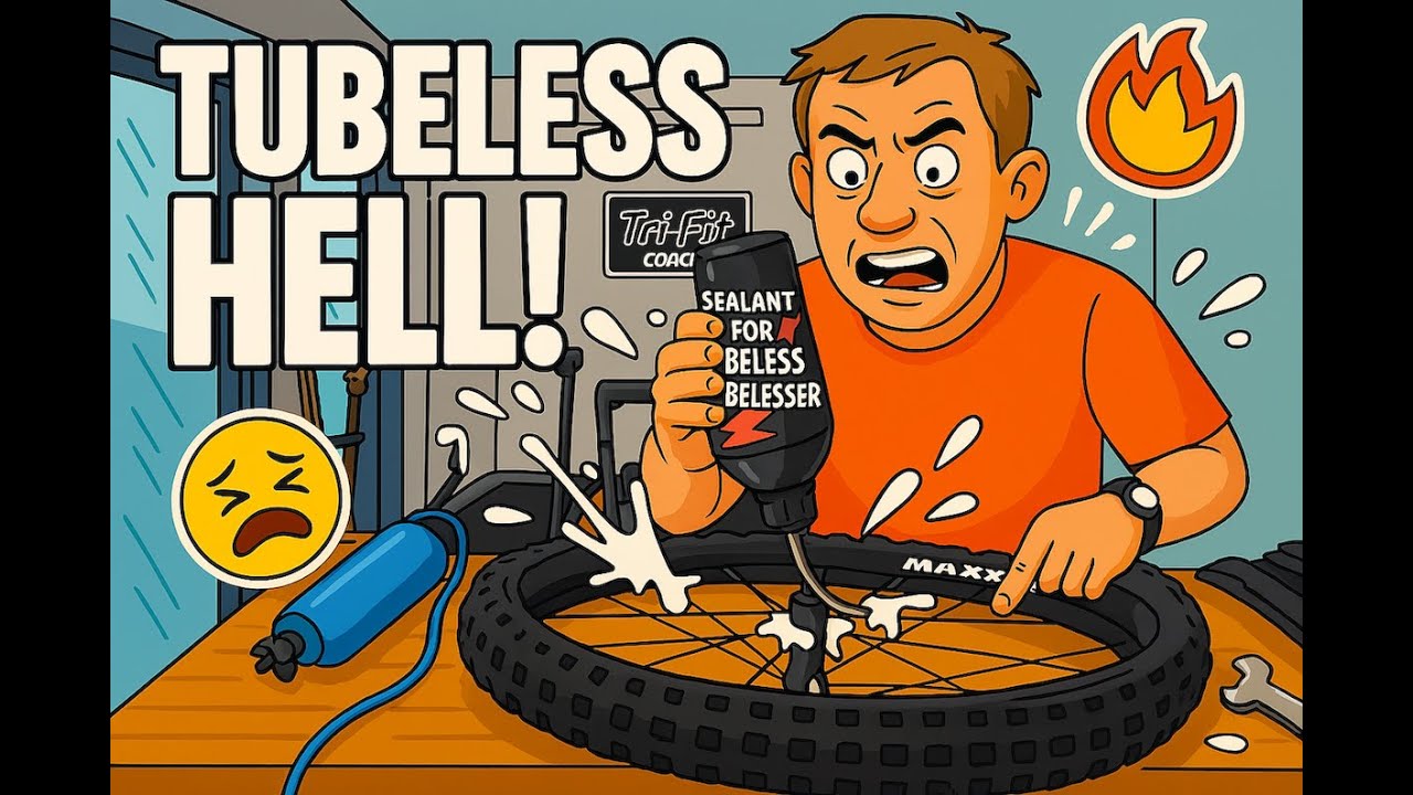 Giant MTB Tubeless Nightmare: Sealant, Swearing & Sweet Victory