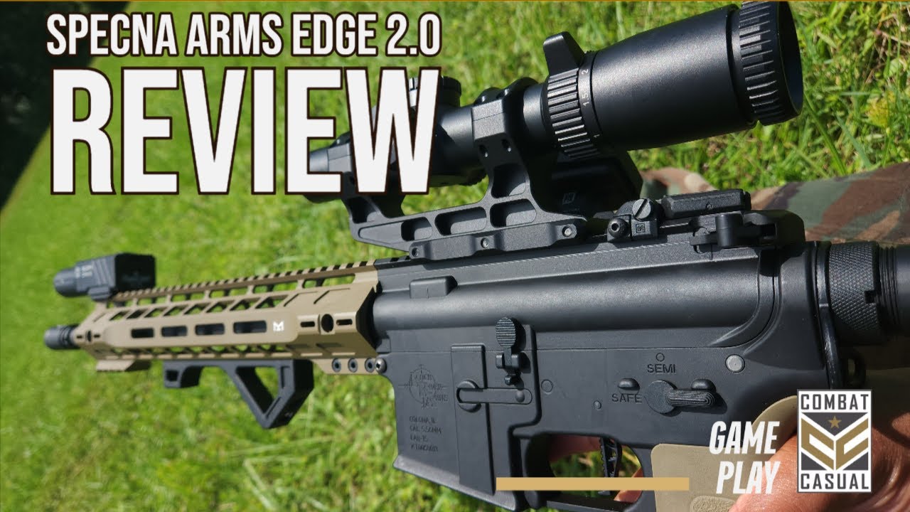 Airsoft Review and Gameplay Rock River Arms Specna Arms Edge 2.0  #airsoft #specnaarms
