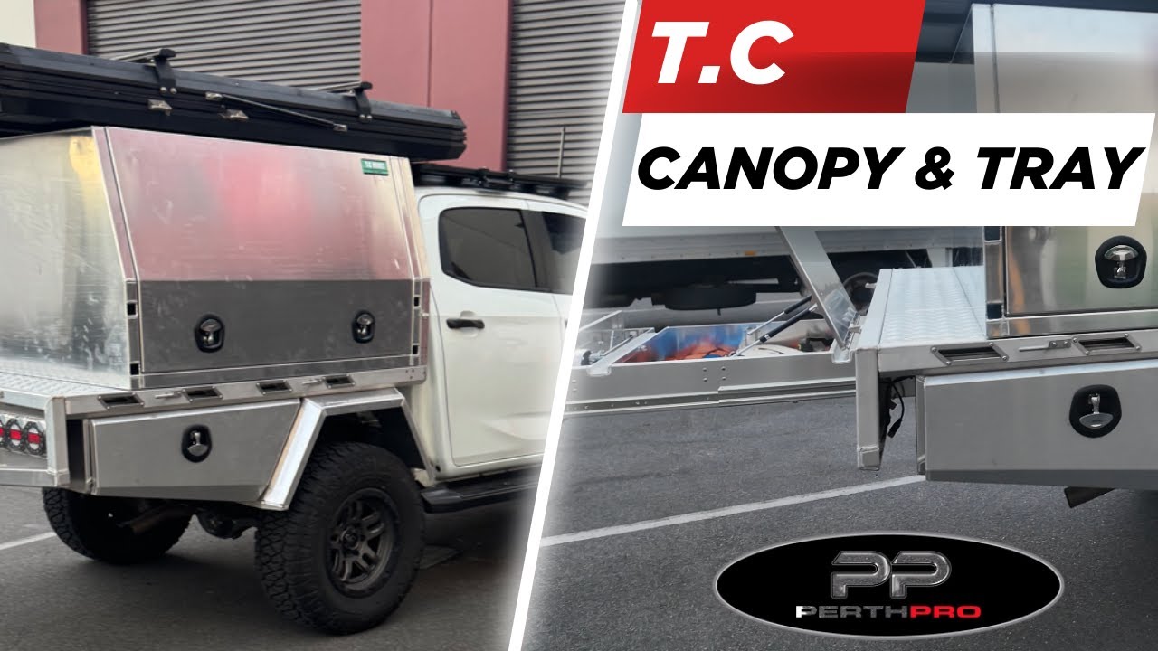 Isuzu D-Max Build Episode 1 - Tray and Canopy Installation