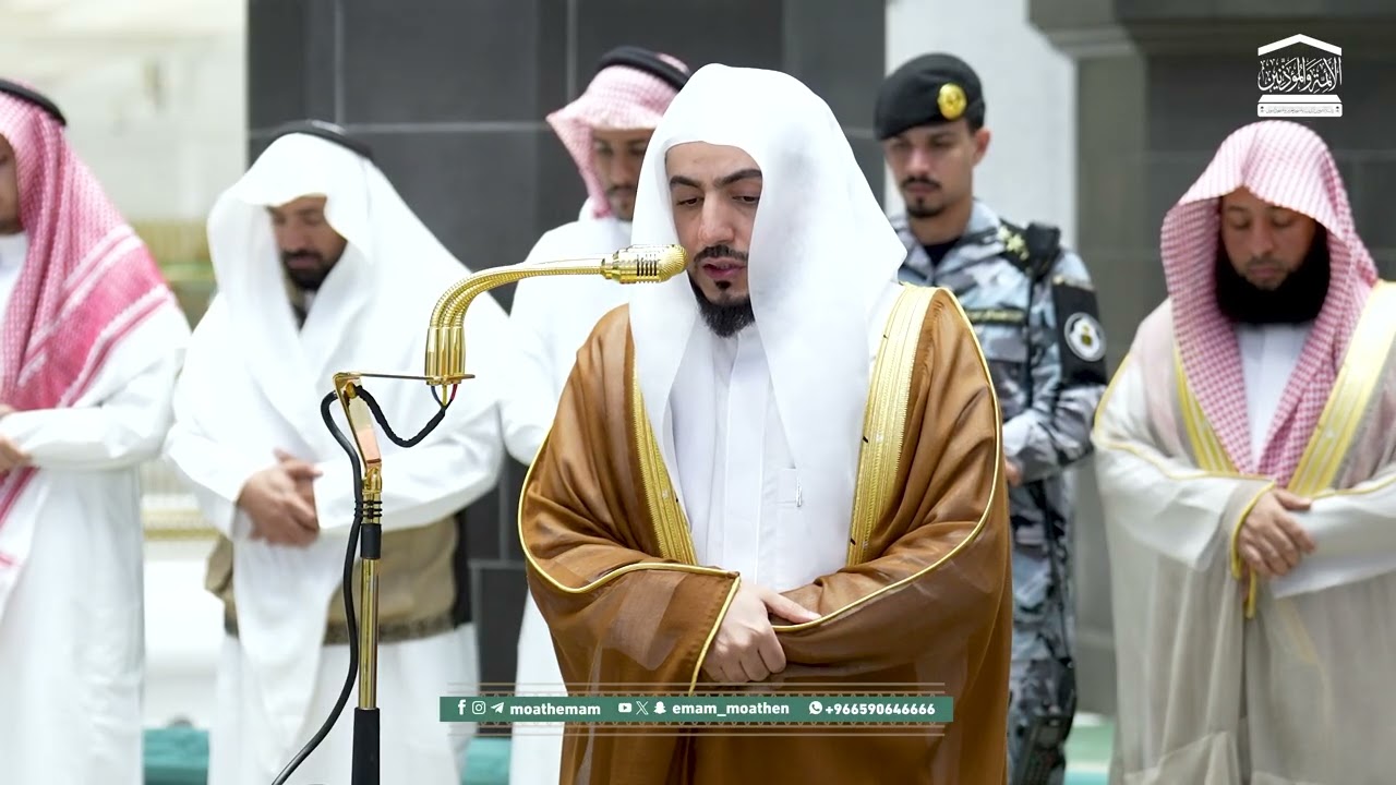 صلاة المغرب من الحرم المكي لفضيلة الشيخ د. الوليد الشمسان 19 شعبان 1447هـ.