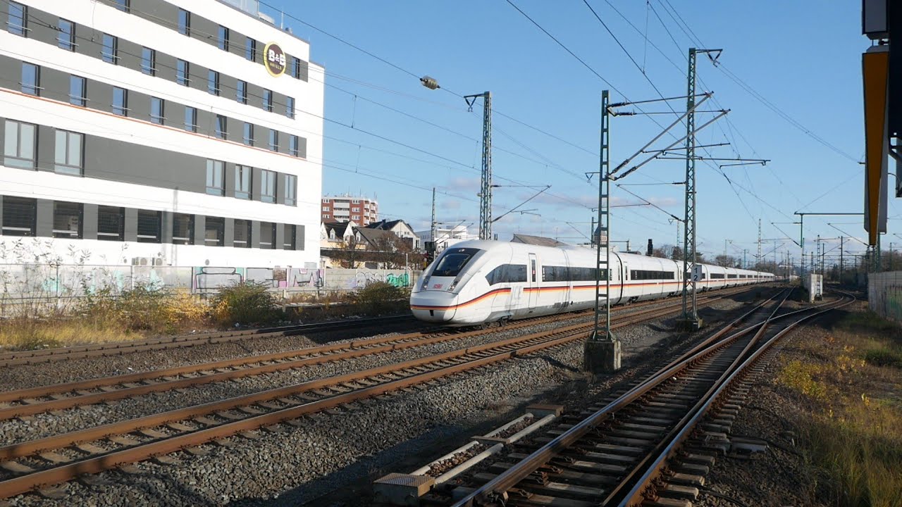 Eisenbahnverkehr in Troisdorf Mit Br 146 741 189 192 412 423 212 186 215 185 442 182 420 403 152 193