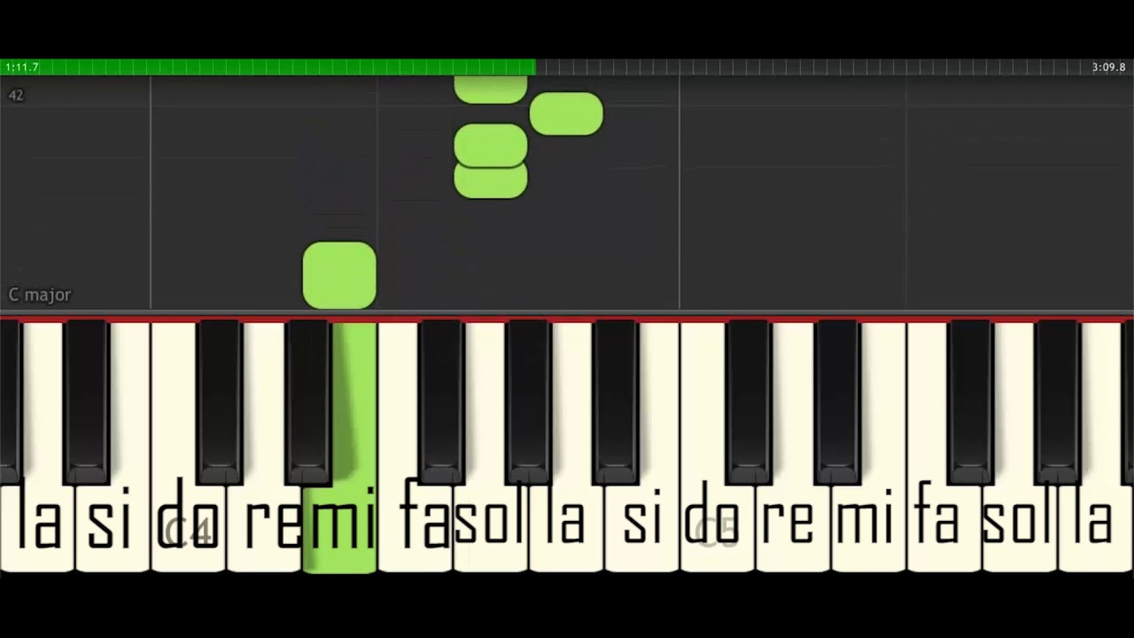 Y asi asi- piano tutorial
