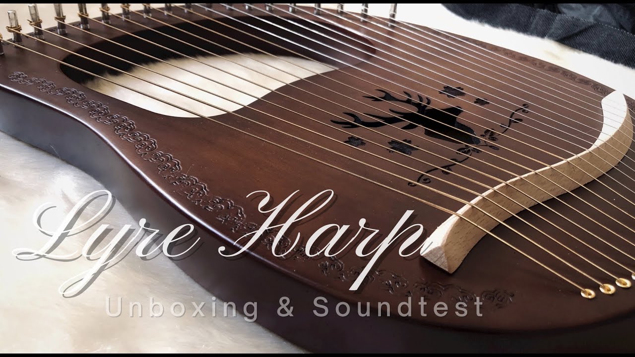 STILLER LYRE HARP 19-STRINGS | UNBOXING AND SOUND TEST + GIVEAWAY ANNOUNCEMENT | JOY ABAD