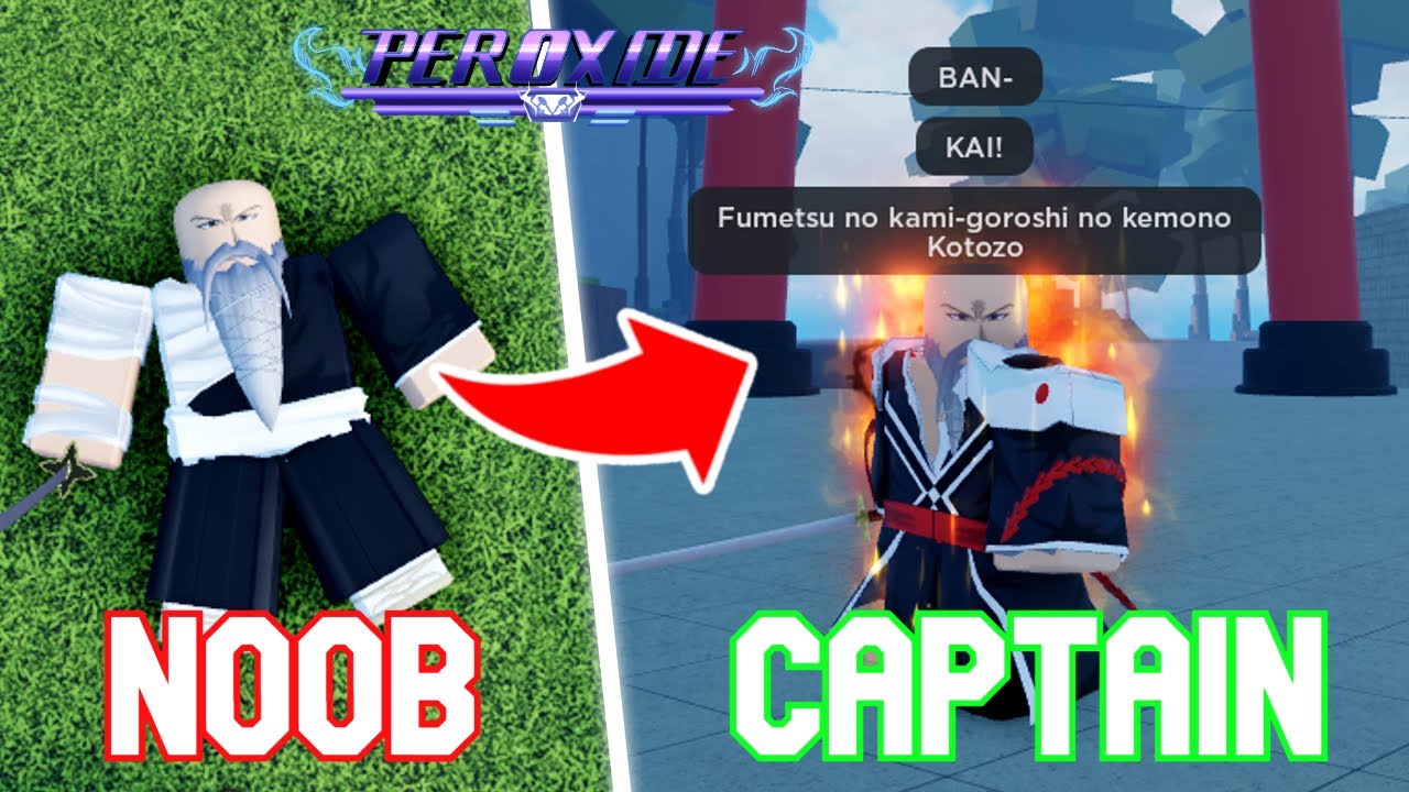 Перекись водорода: от Нуба до КАПИТАНА ЯМАМОТО в одном видео (Roblox)