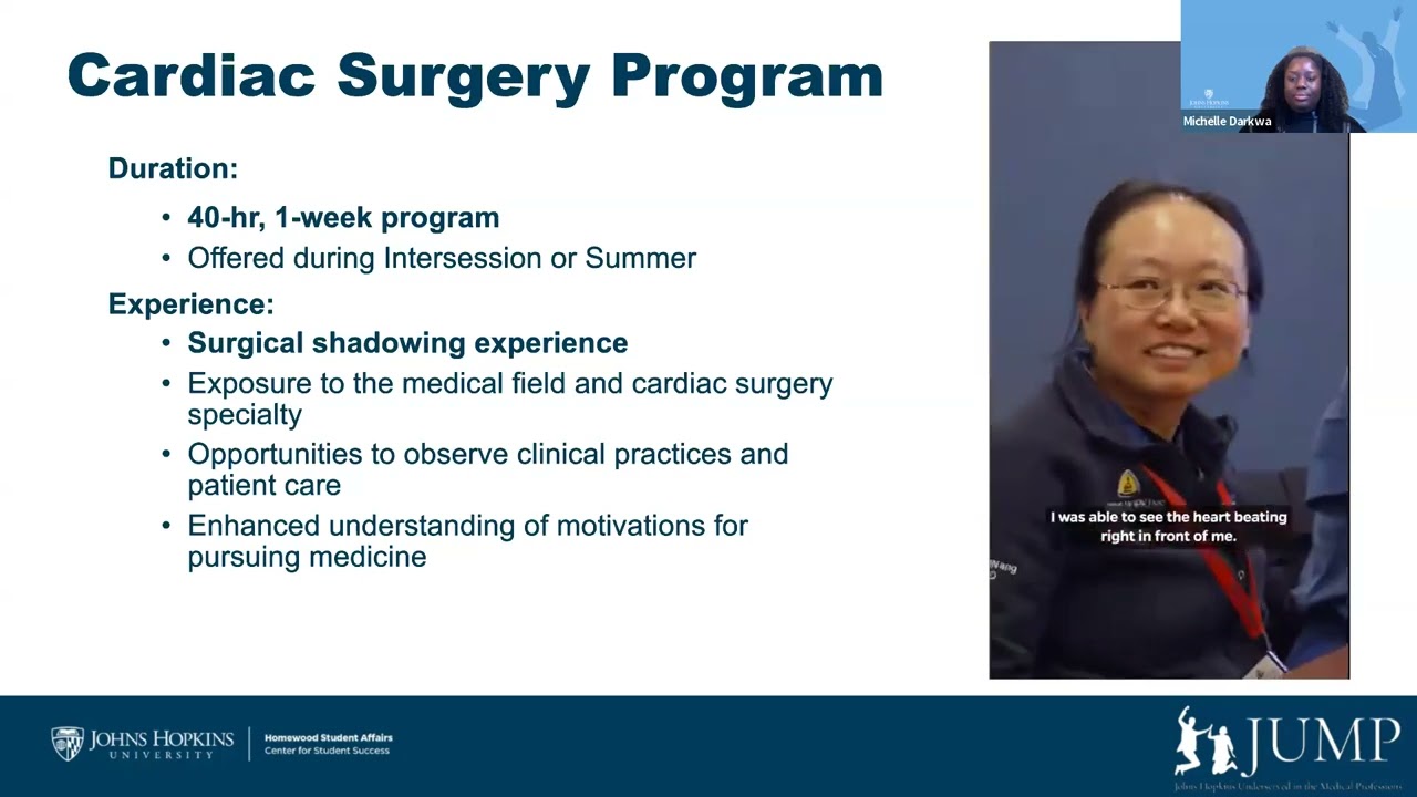 FLI Compass Series: Johns Hopkins Underserved in the Medical Professions (JUMP)