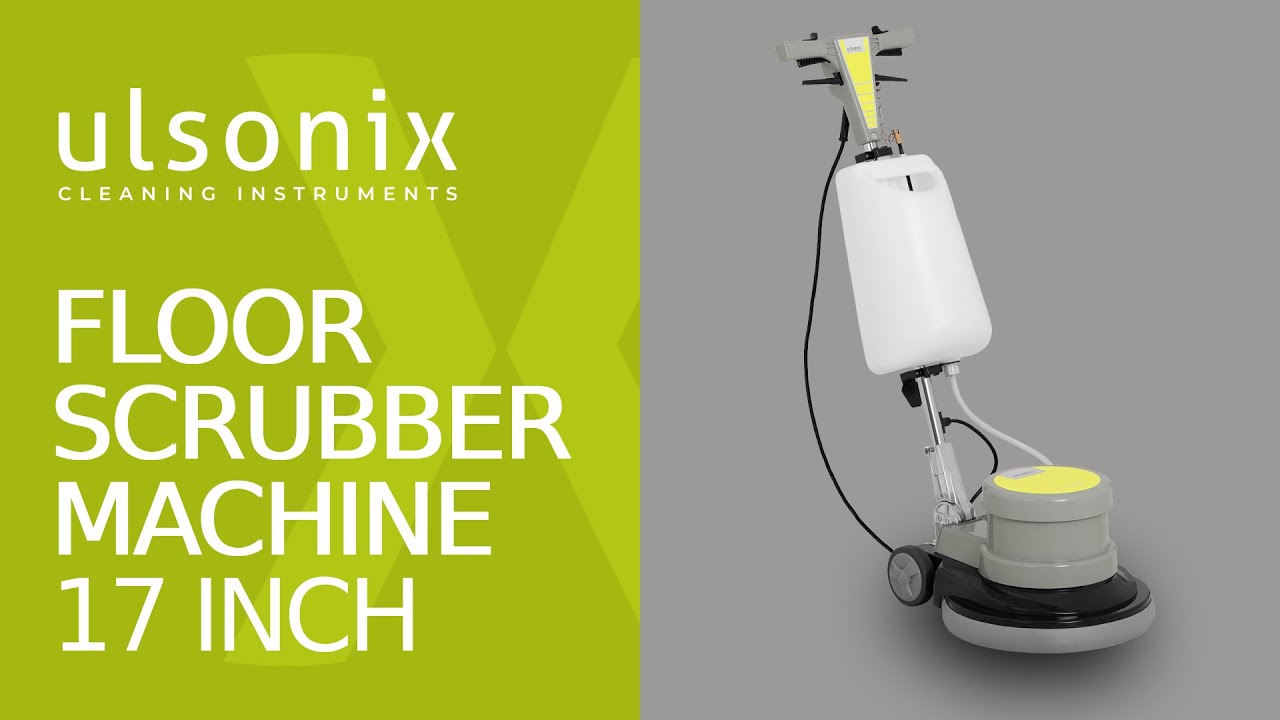 Floor Scrubber Machine Ulsonix Cleaning Instruments TOPCLEAN 1100A | Product presentation