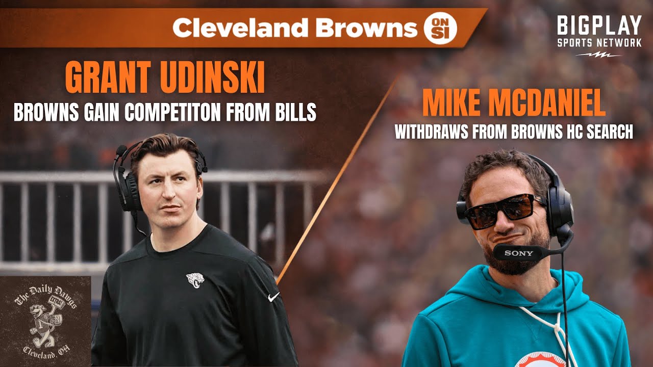 Browns HC Search Heats Up: New Competition for Grant Udinski as Mike McDaniel Bows Out | Daily Dawgs