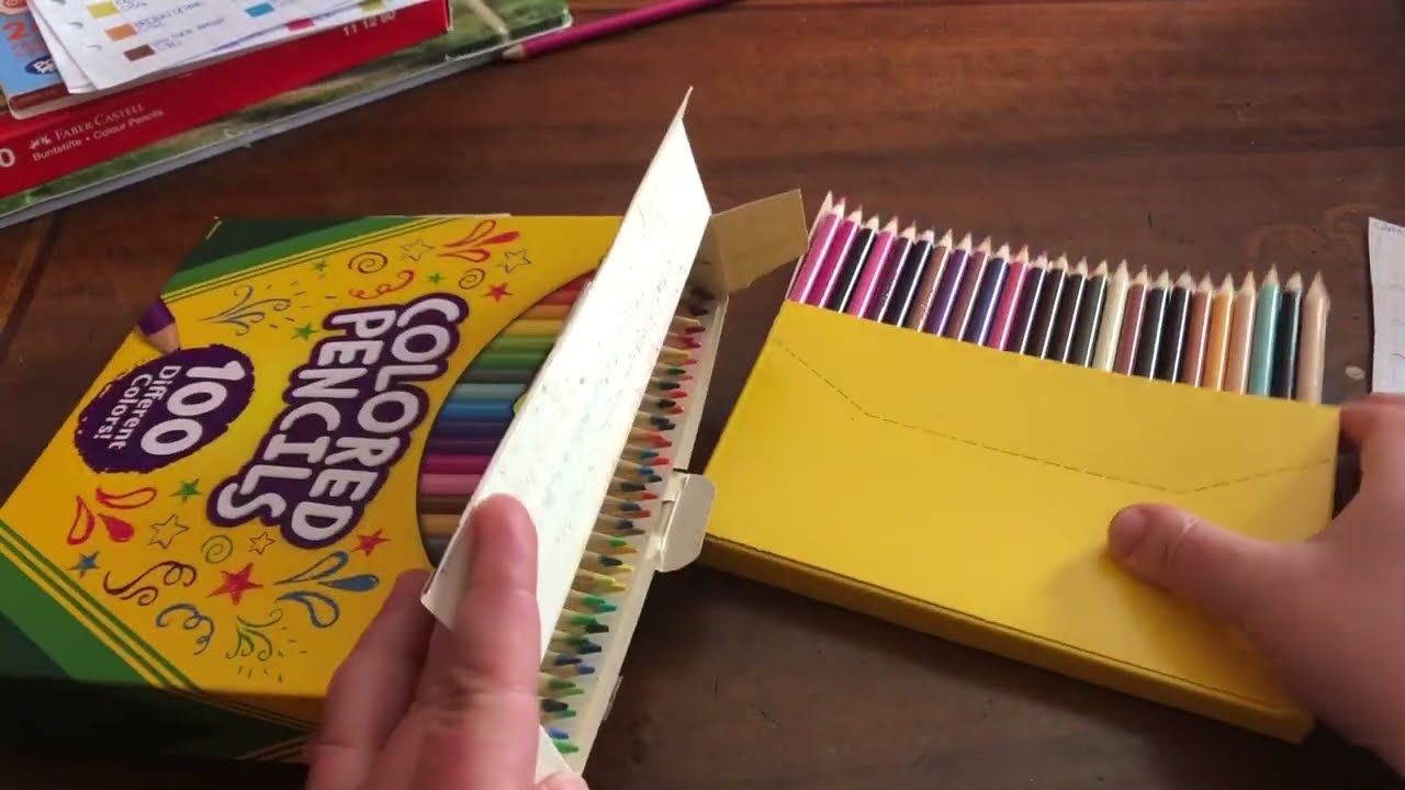 Parliamo di matite colorate parte 2!!! #cartopazza #cartopazzia