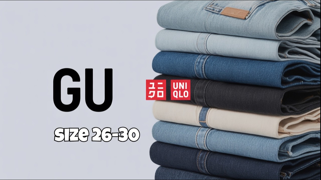 Quần jeans UNIQLO/GU size 26-30 độ mới 99% - Hàng thùng 100% chính hãng, đảm bảo chất lượng cao!