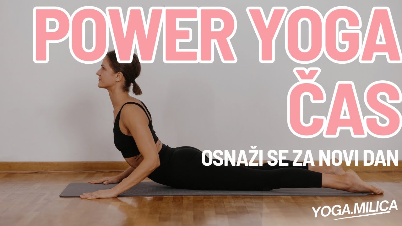 POWER YOGA ČAS | Dobro jutro | Yoga sa Milicom