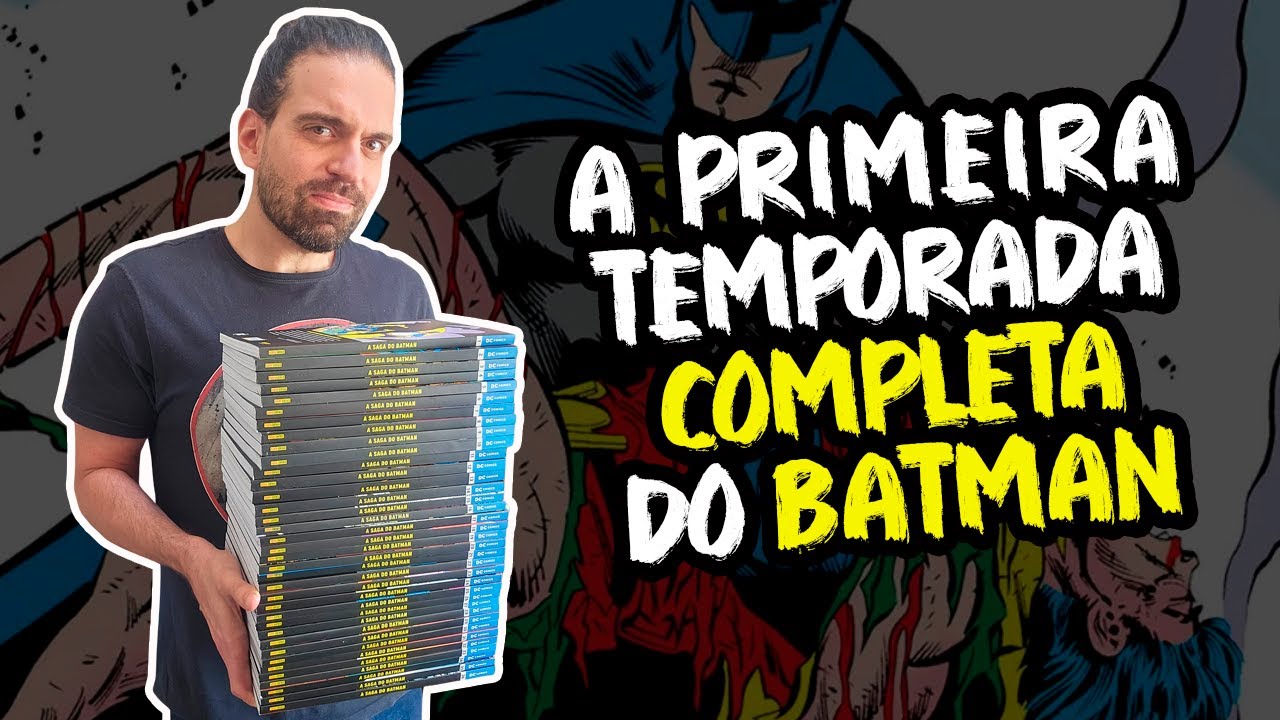 🦇A Saga Do Batman 1&ordf; Temporada | Analisando Todos os Volumes | Republica&ccedil;&atilde;o com BOX