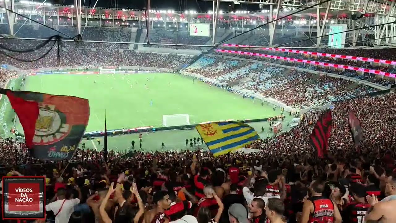 Torcida do Flamengo contra o Internacional - Brasileiro 2026