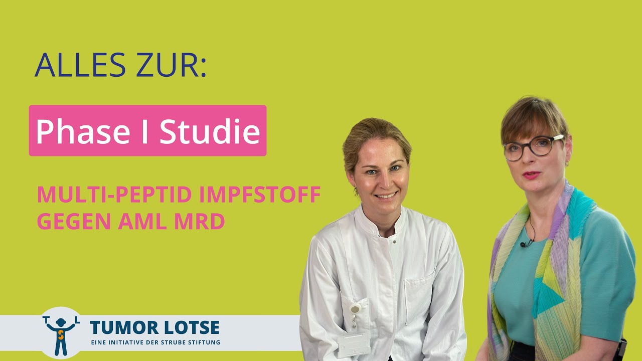 Frau Prof. Walz über die Phase-1-Studie zu Peptidimpfstoffen bei AML