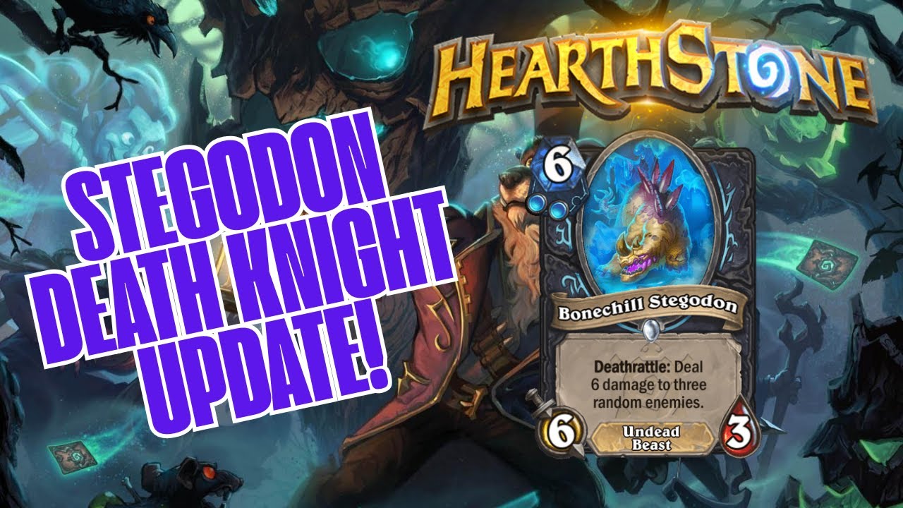 Stegodon Death Knight Evolved: What's NEW? | Hearthstone