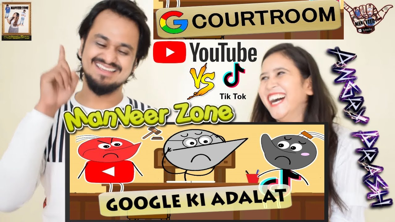 GOOGLE KI ADALAT || YouTube Vs TikTok || Angry Prash || Indian Reaction