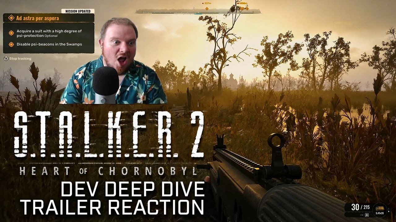 STALKER 2 IS ALIVE | Stalker Deep Dive Trailer fan Reaction