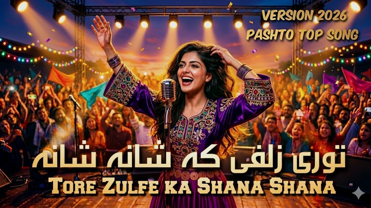 Tore zulfe ka shana shana | Lala wafa 2026 pashto song توری زلفی که شانه شانه | مست پشتو سندره