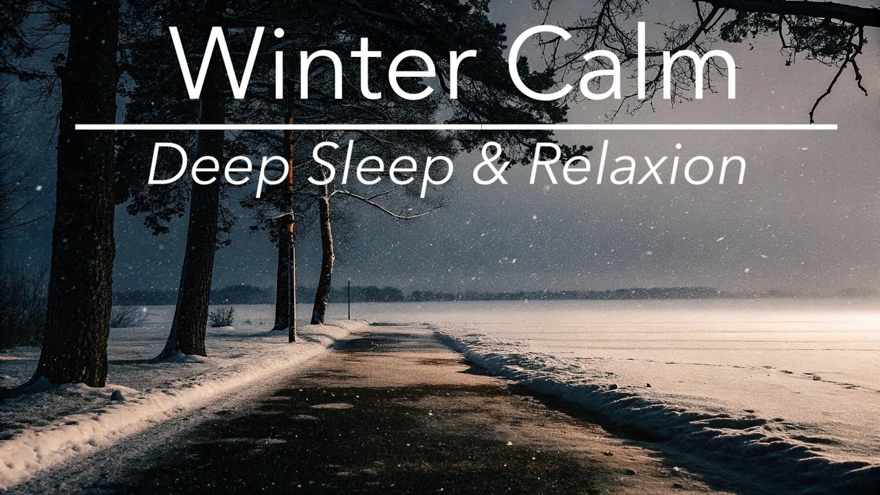 ❄️ 1 Hour Winter Ambient Music 🌌 Calm, Minimal, Peaceful Soundscape
