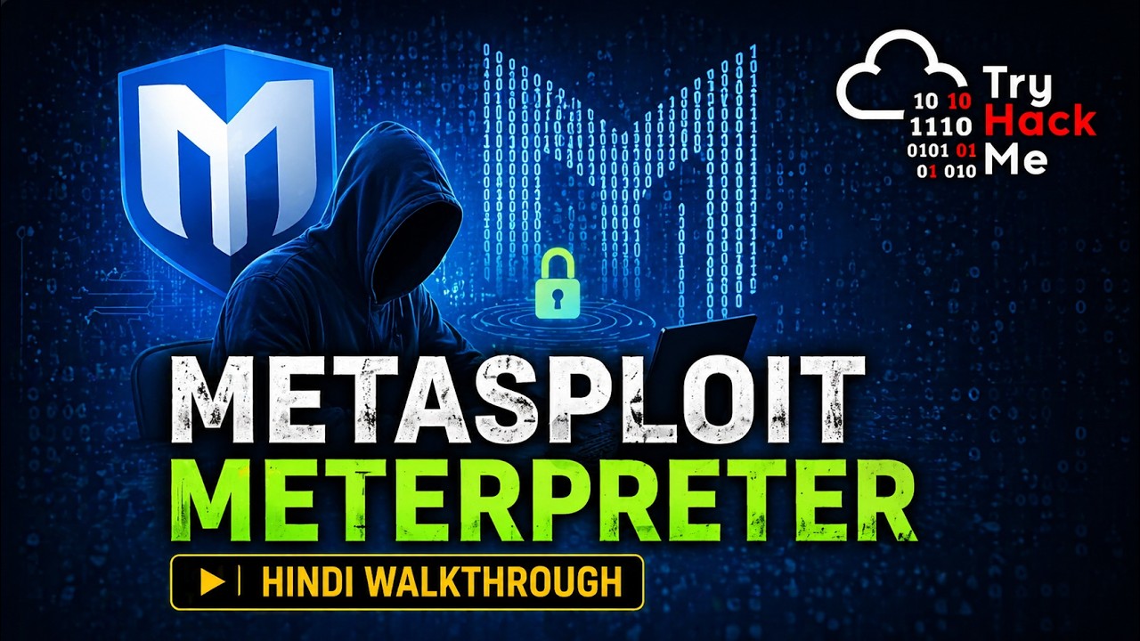 TryHackMe : Metasploit Meterpreter | Hindi Walkthrough | Complete Guide