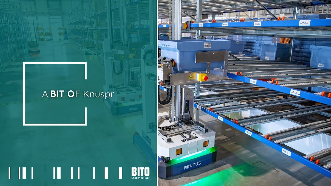 BITO im Einsatz bei Knuspr | BITO-Lagertechnik