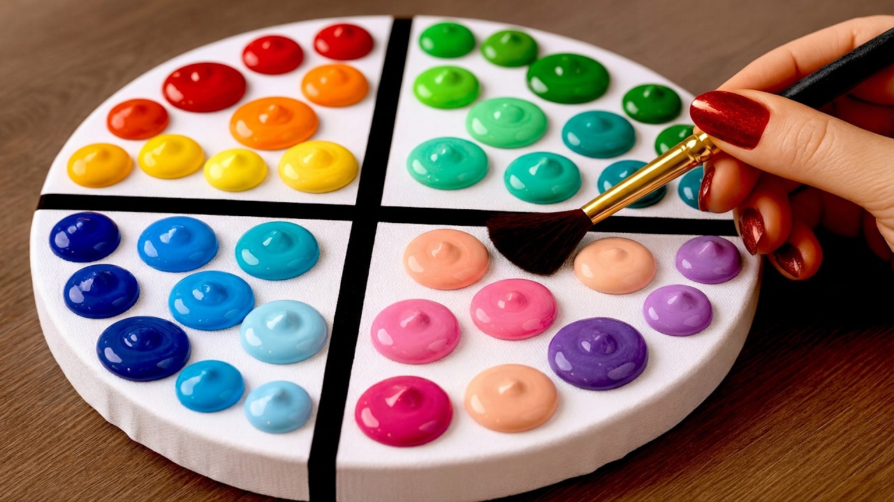 GENIUS! 1 HOUR Satisfying Painting Ideas To Do When Bored!