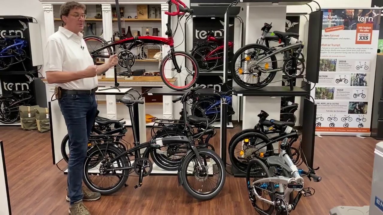 Tern Verge Faltrad Serie Klapprad Aufbauanleitung