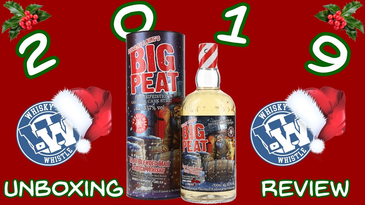 Big Peat Christmas Edition 2019 Whisky Unboxing and Review - WhiskyWhistle
