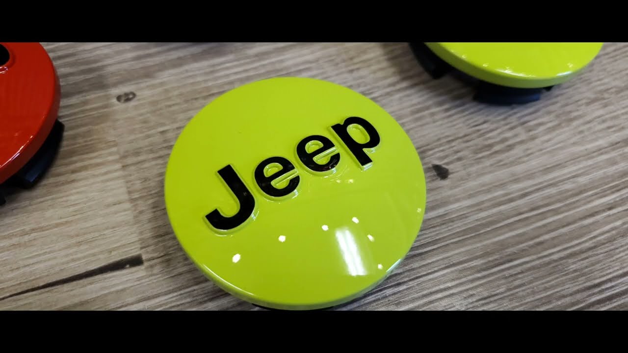 Custom Jeep Center Caps