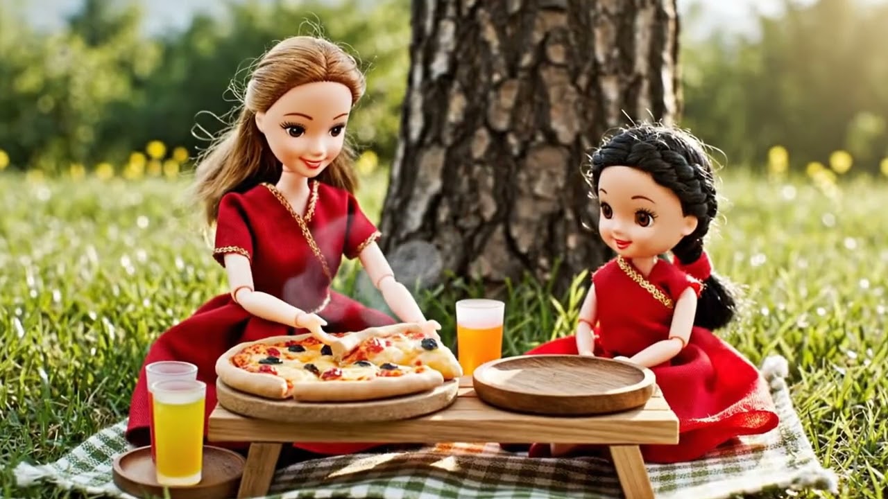 Tandoori Chicken & Pizza on Clay Stove  Relaxing Village Life ASMR 🍗🍕