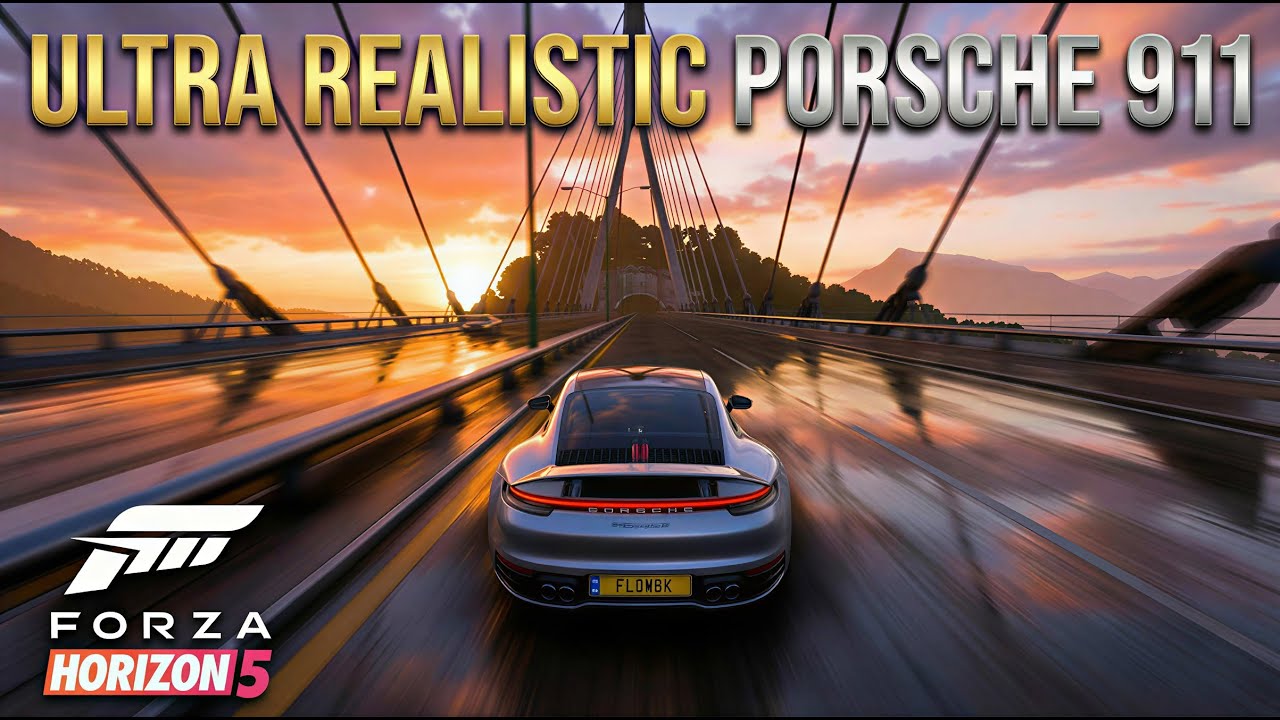 Forza Horizon 5  Porsche 911 Carrera S &ndash; High Quality Gameplay