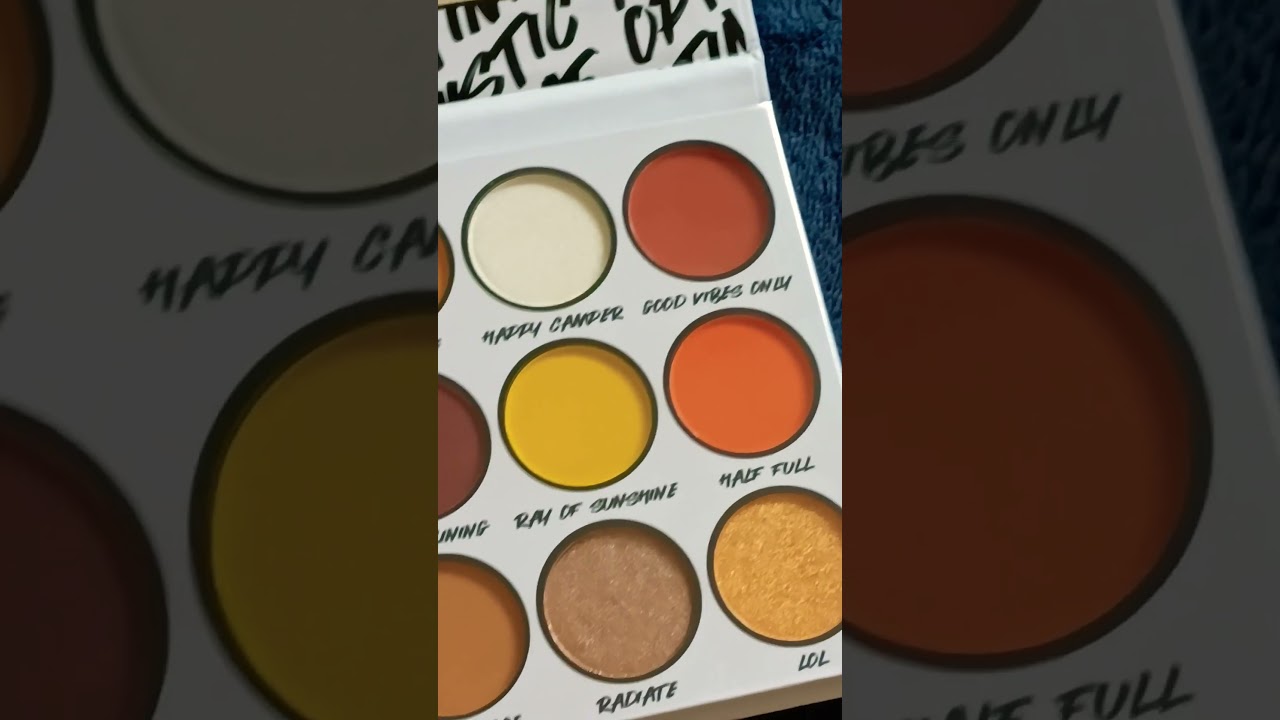 Bh cosmetics Optimistic AF paletta #makeup#bhcosmetics#smink