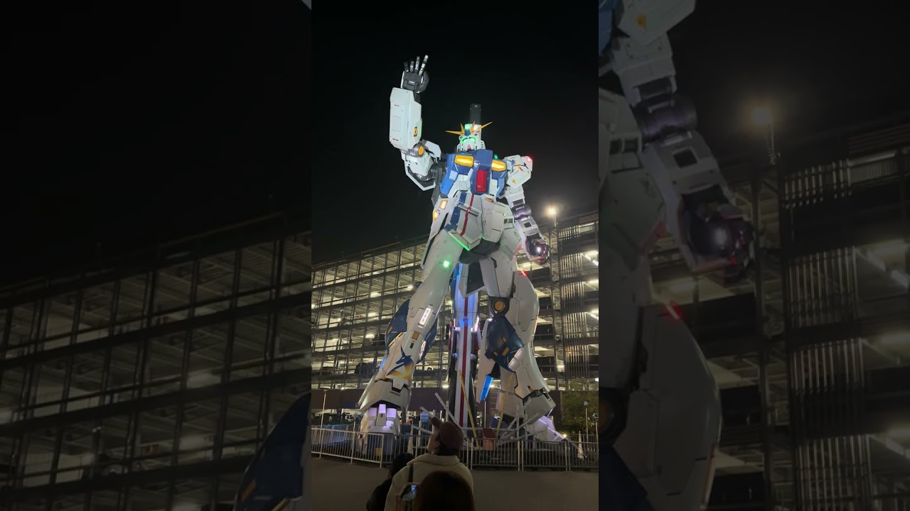 1月17日　21,00  福岡ららぽーと　ガンダム　長めの動画となっております