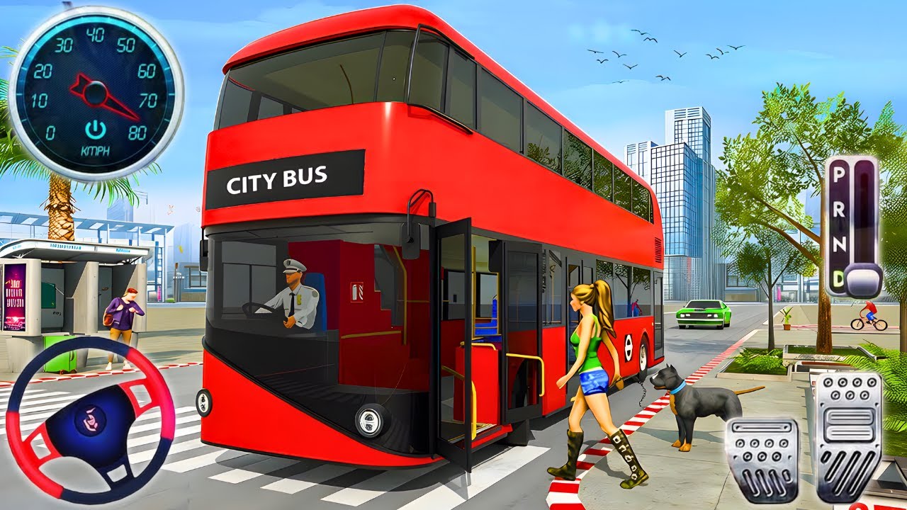 World Tour Bus Game: London Bus Mod - Luxury Coach Driving Simulator - Android Gameplay 2026