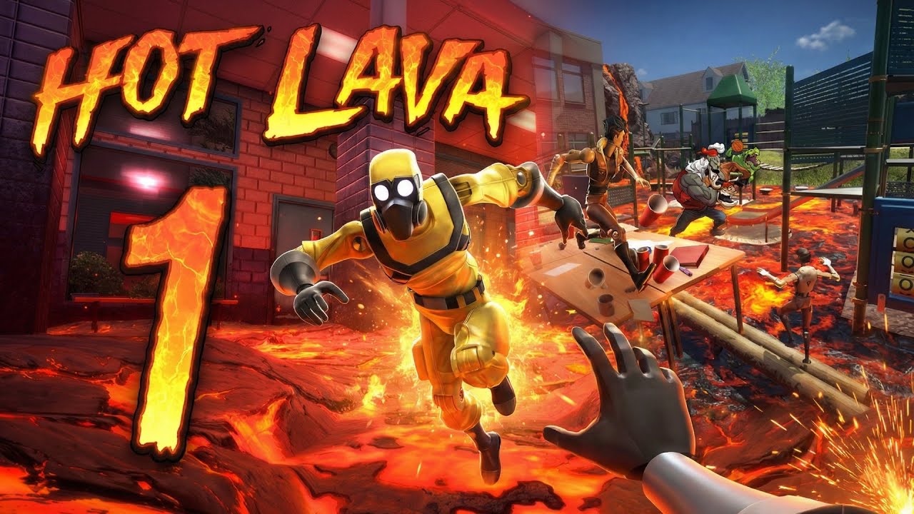🔥 Hot Lava Gameplay 😱 | The Floor Is Lava Challenge 🎮🔥#HotLava #Gameplay #MobileGaming