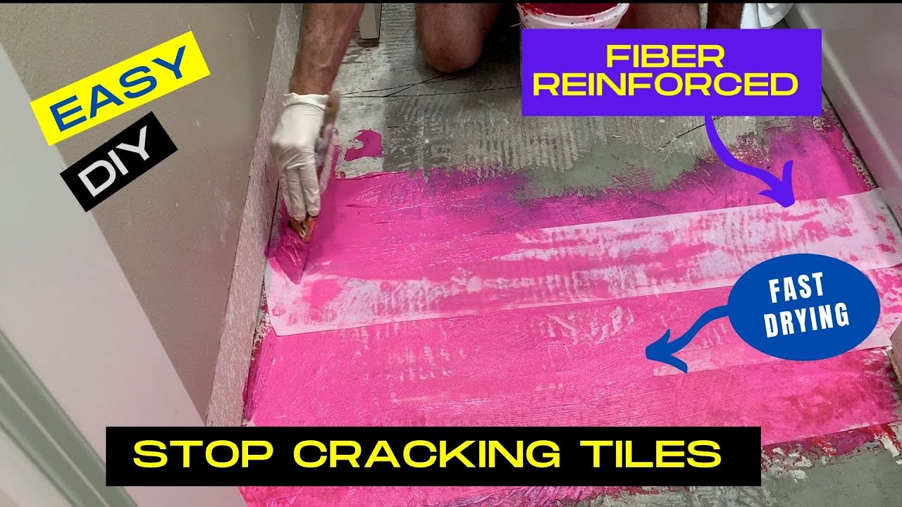 Eliminate Tile Cracking With Redguard Crack Isolation Membrane.
