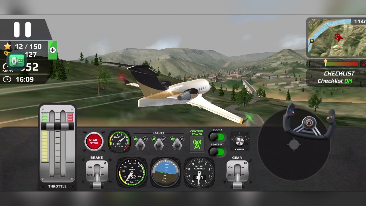 Flight Simulator Escort President by Airforce US.