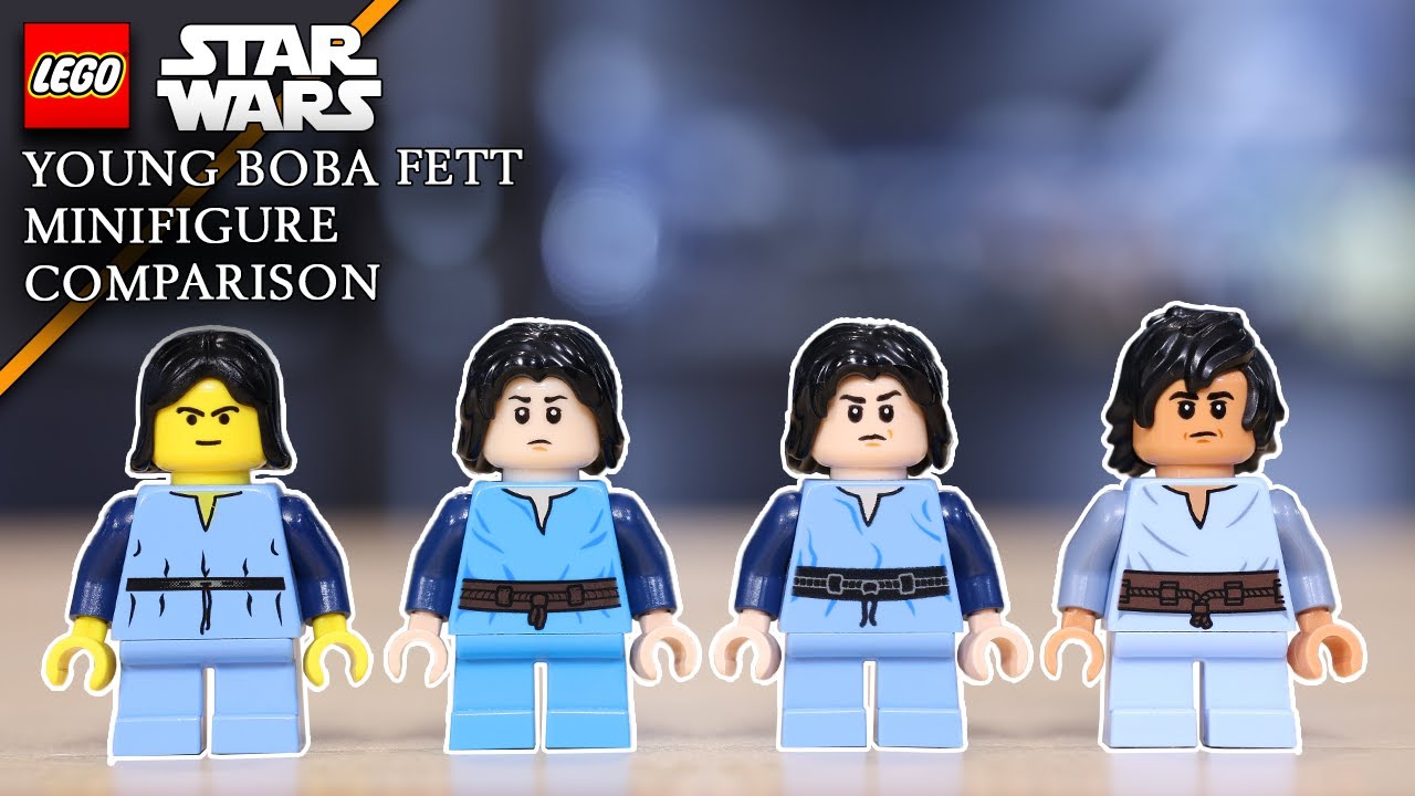 Comparing EVERY Young Boba Fett Minifigure Ever Made