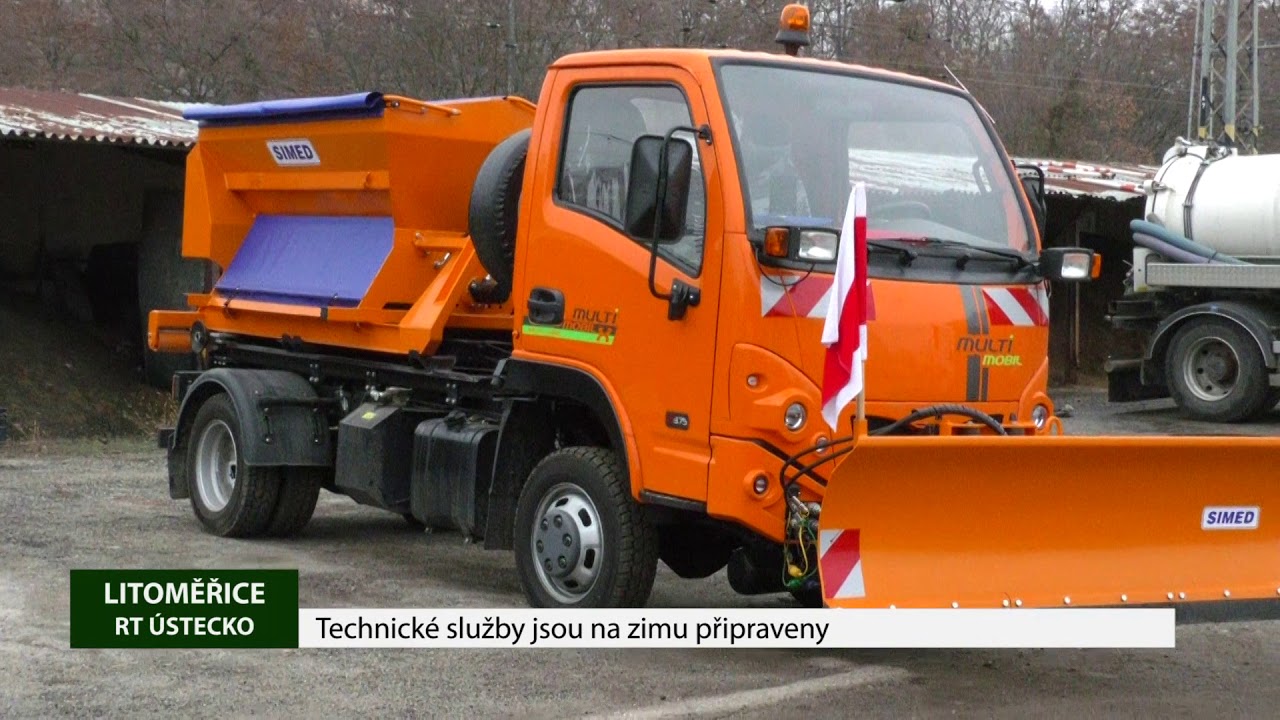 LITOMĚŘICE: Technické služby jsou na zimu připraveny