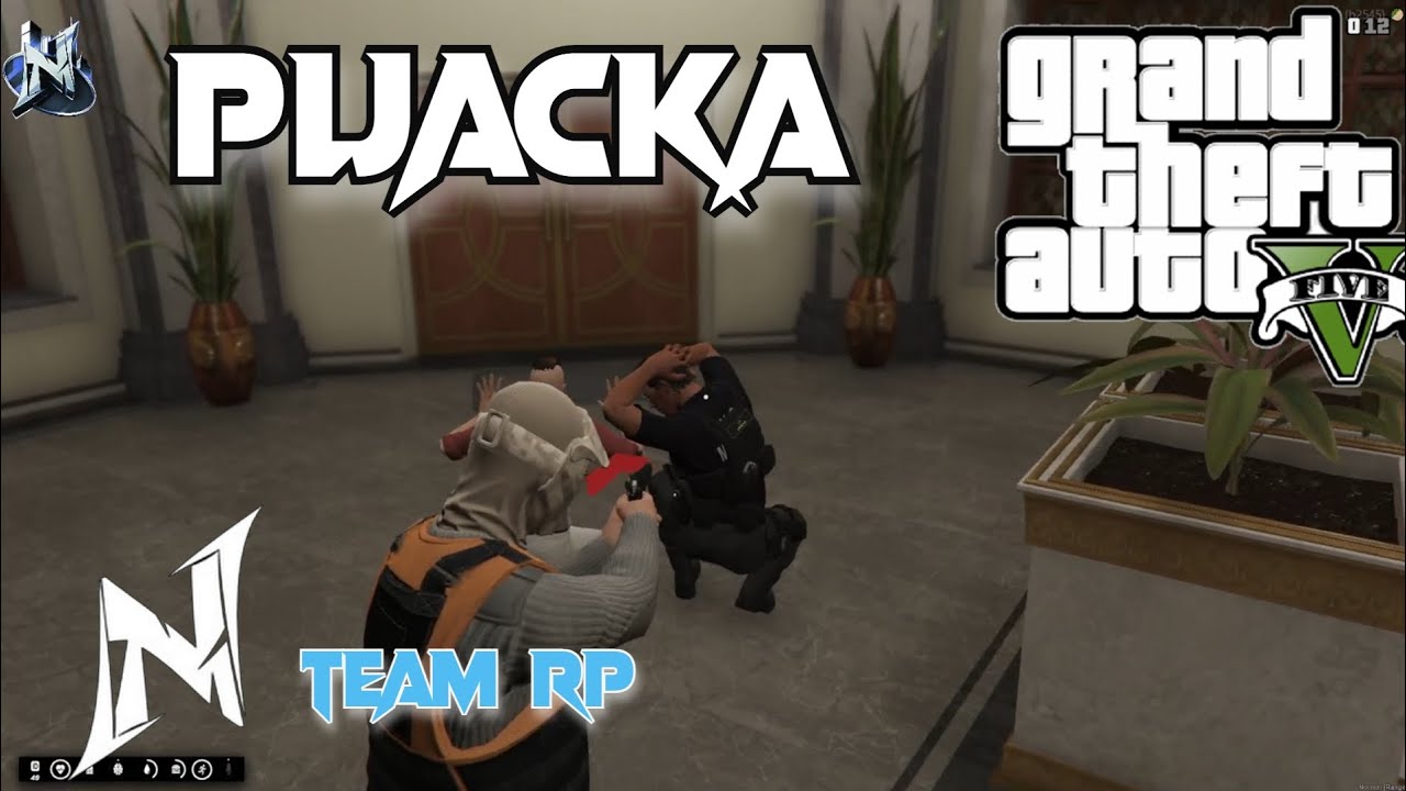 PLJAČKA BANKE I N TEAM ROLEPLAY