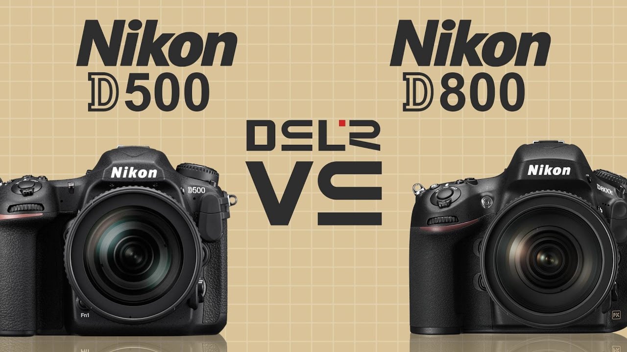 Nikon D500 vs Nikon D800