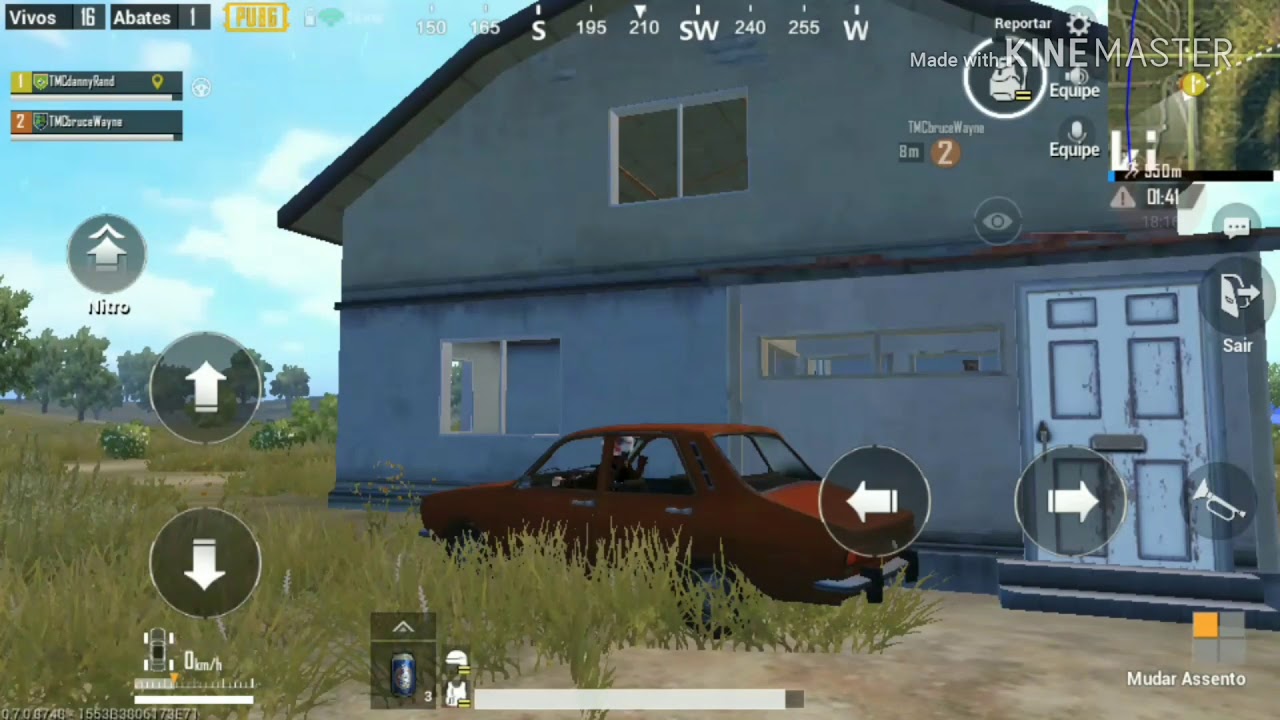 Pubg mobile com morceg&atilde;o de Gotham (Bruce Wayne)