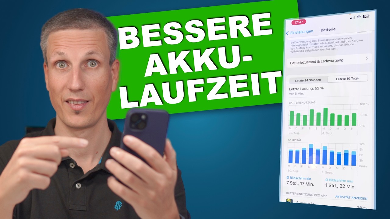 iPhone Akku schnell leer? 🪫 DAS IST DIE LÖSUNG!