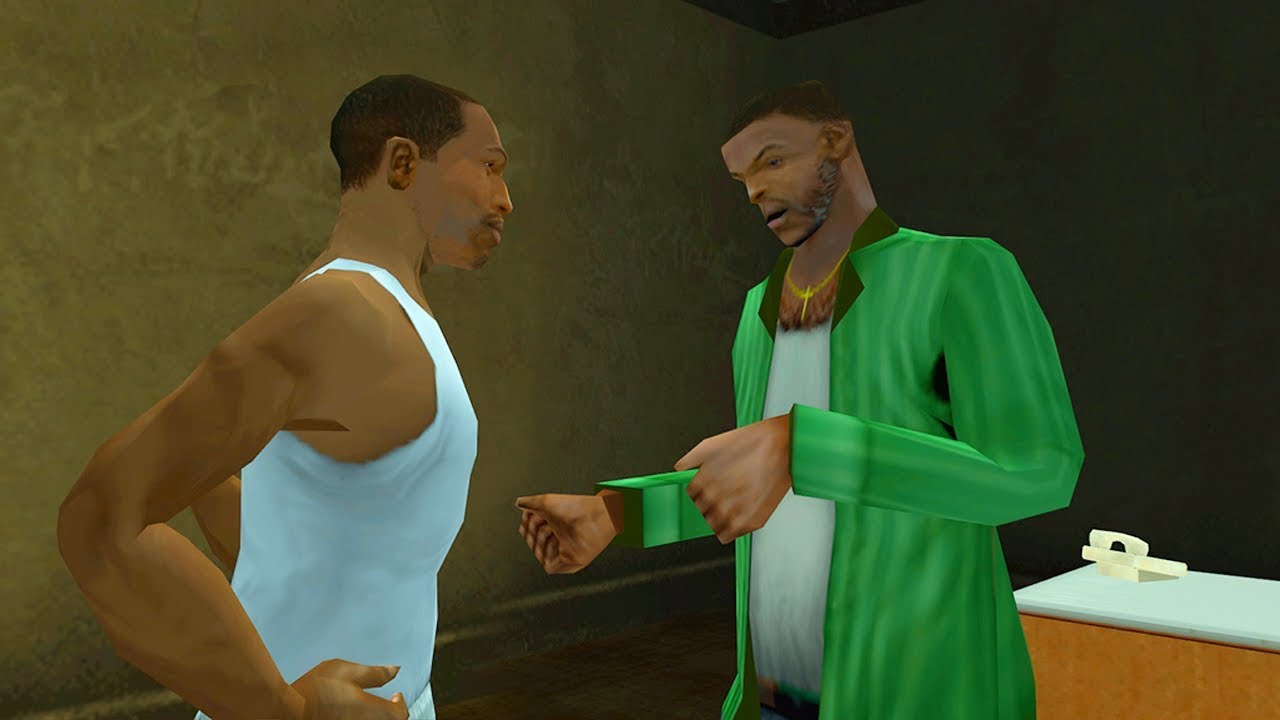 Я НАШЁЛ ПАПУ СИДЖЕЯ В GTA SAN ANDREAS.........