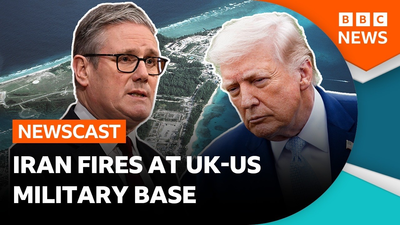 Iran Fires Missiles at UK-US Diego Garcia Base | BBC Newscast