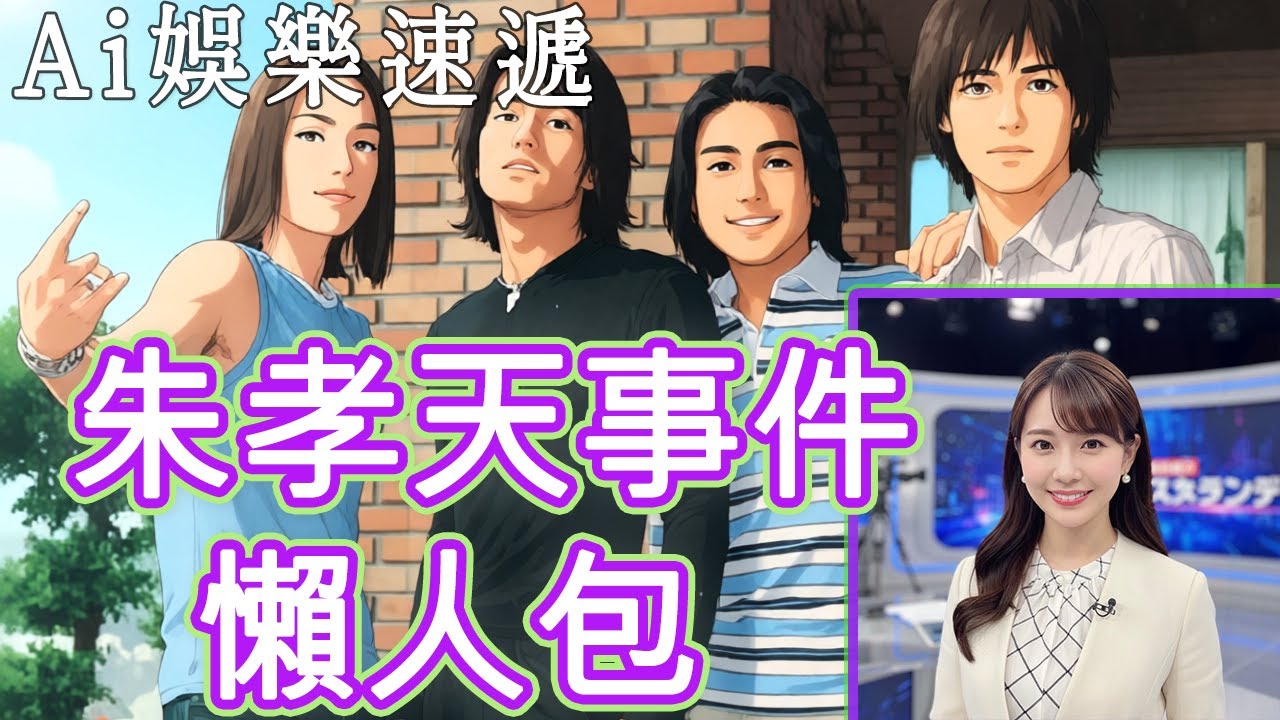 【AI娛樂速遞】《朱孝天事件 懶人包 - 娛樂焦點追蹤》Ai主播：小娛 [第0001期] |漂亮主播|國語|普通話|娛樂新聞|熱門話題|熱搜|流星花園|周渝民|言承旭|吳建豪| F4