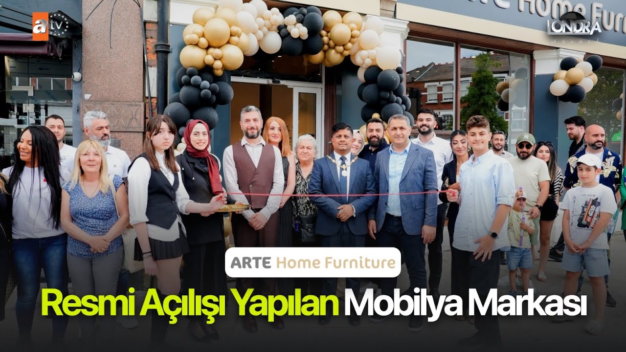 Resmi açılışı yapılan mobilya markası… /Londra Aktüel 291. Bölüm