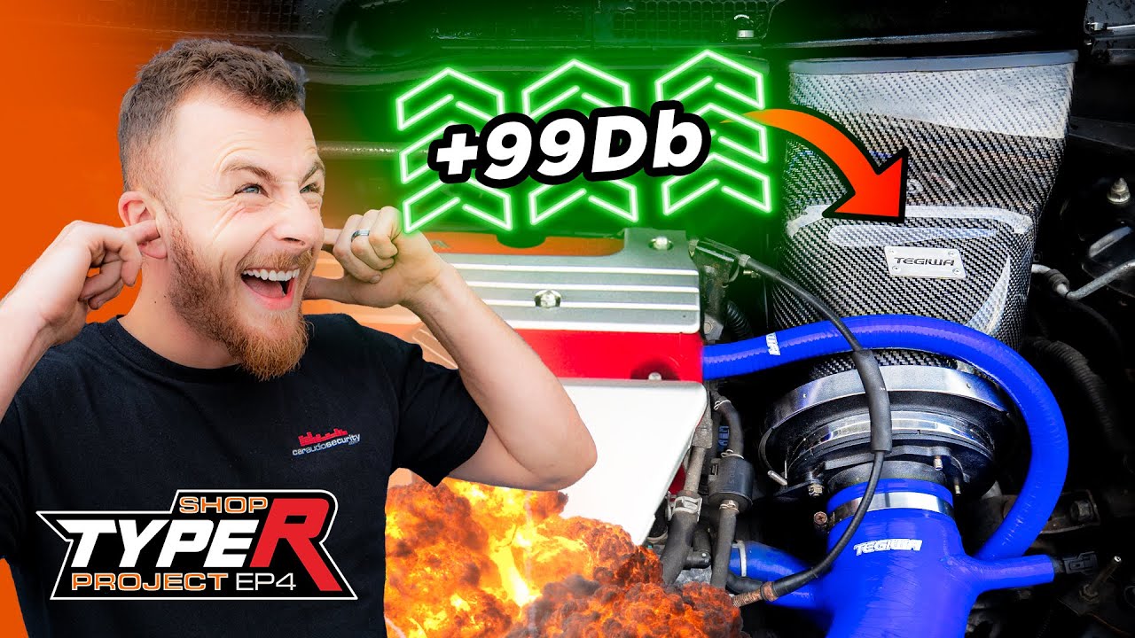 Civic Type R Tegiwa Intake & Exhaust UPGRADE | CAS Shop Project Ep04