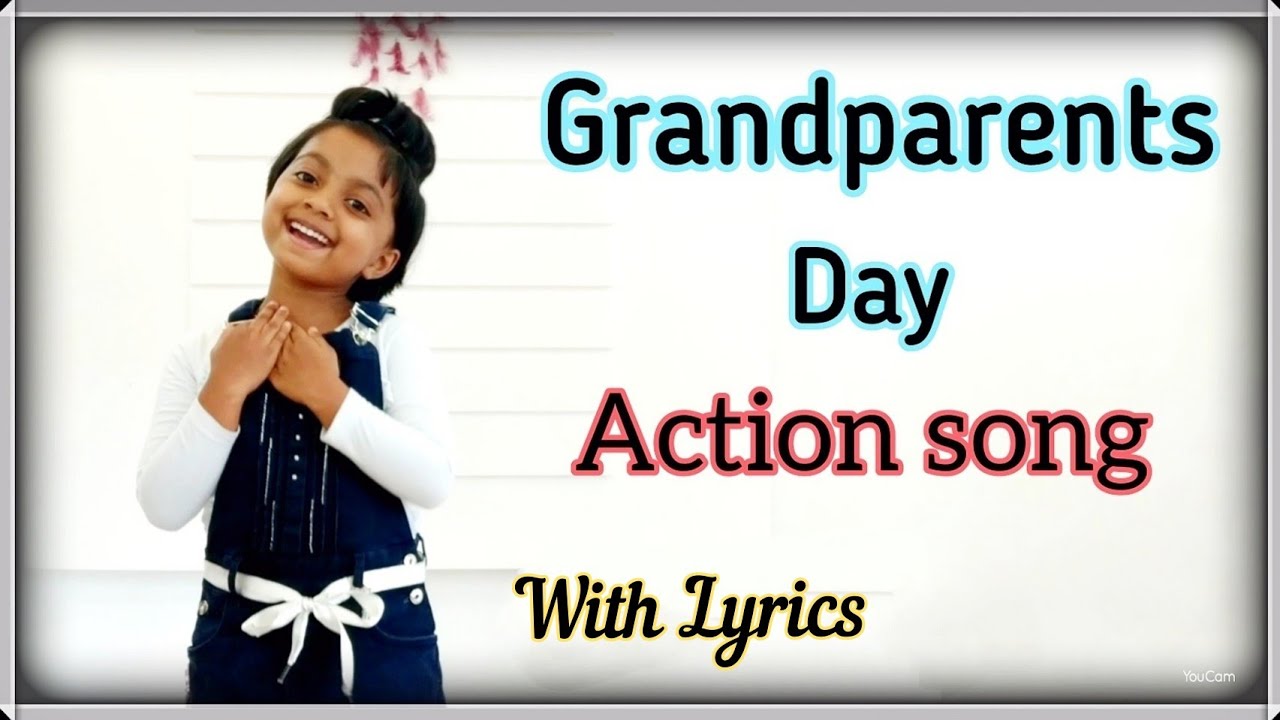Grandparents Day Action song | Latest English Song for kids and children